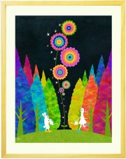 花の絵画 かわいい絵画
