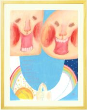 絵画、笑顔のおくりもの 絵画、笑顔のおくりもの