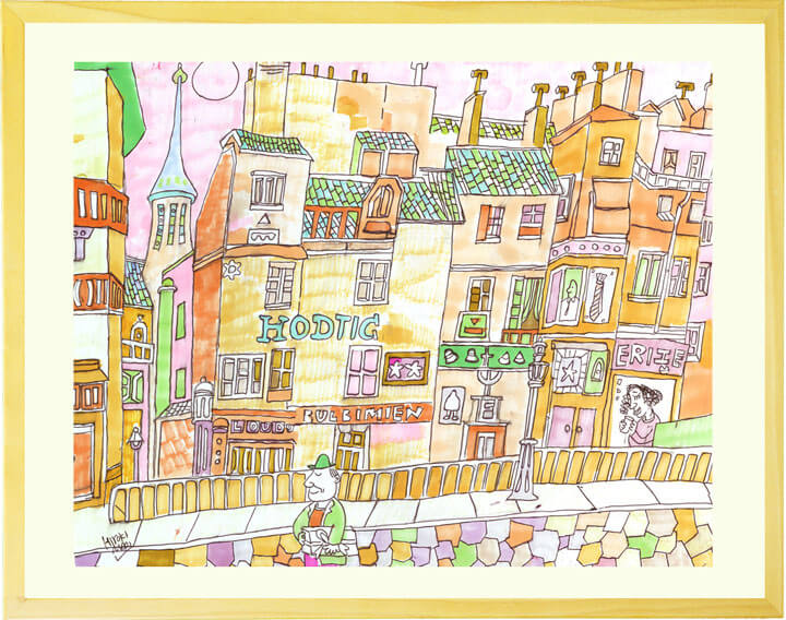 オイルパステル・クレヨン・絵画 森浩毅(もりひろき)