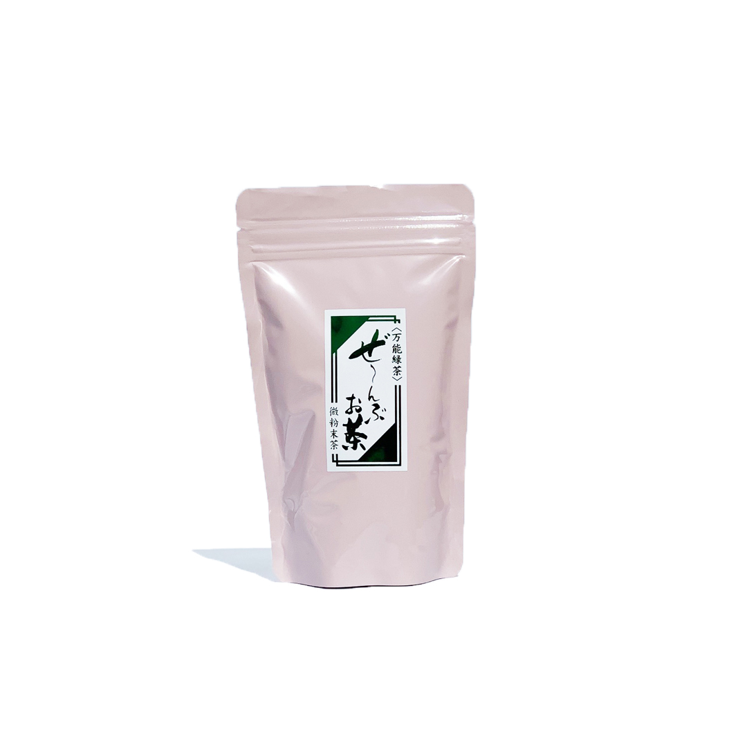 web限定 【粉末緑茶】ぜ～んぶお茶(100g) / 約100回分