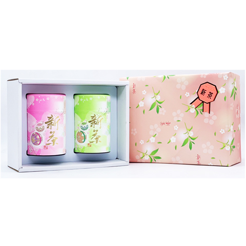 新茶２本 和張缶セット