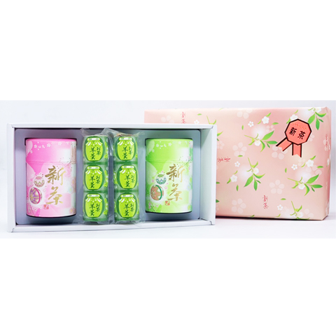 新茶２本とようかんのセット