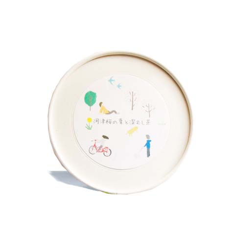 河津桜の葉と深むし茶（春のお花見パッケージ）2ｇ×5個入