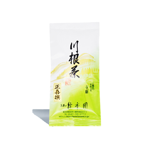 ＜緑香園銘茶・正喜撰＞（一番茶と二番茶のブレンドです。力強い味が特徴です）/100g
