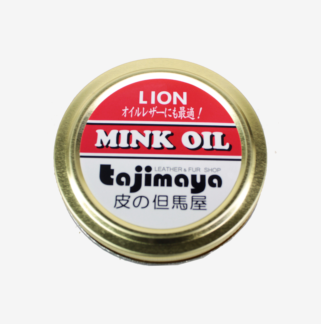 LION MINK OIL ミンクオイル レザー用お手入れ メンテナンス 50g