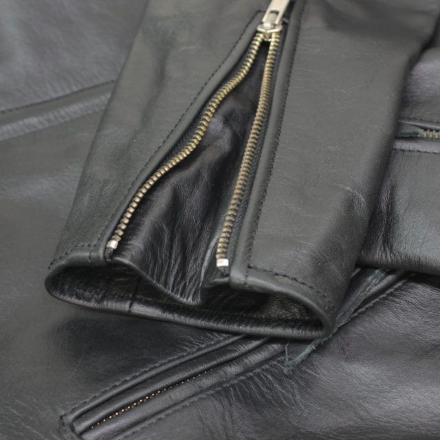 【美品】日本製MISSION DISTRICT ドリズラージャケット　￼馬布 Mo-Laws 水牛革 トラッカージャケット メンズ ブラック S/M/L/LL/3L/4L