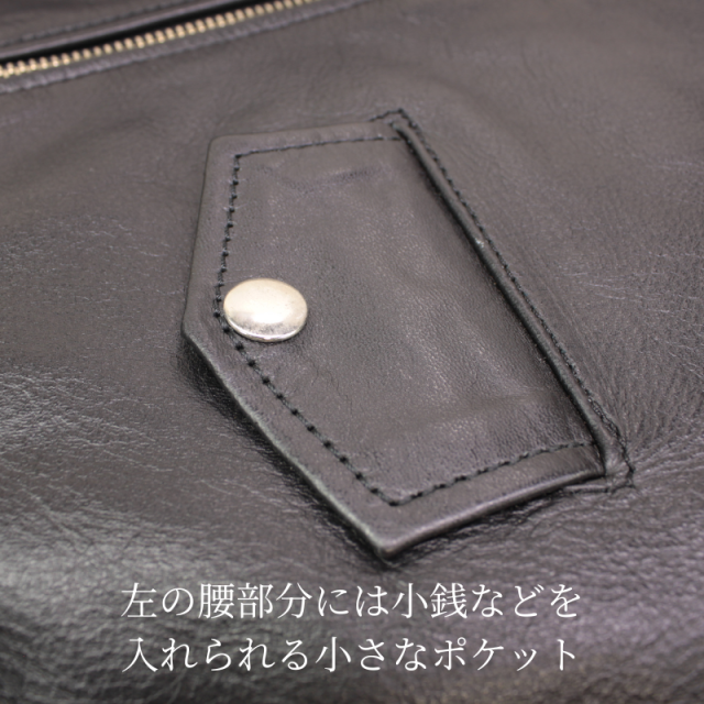 Mo-Laws 水牛革 ダブルライダースジャケット USタイプ メンズ ブラック