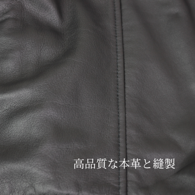 リプレイ 羊革 ラムレザー グラデーション トラッカージャケット