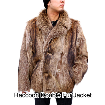 メンズラクーンダブルファージャケット2006