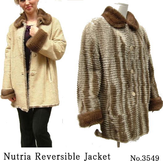 エレガントファー・毛皮・コート・ジャケット