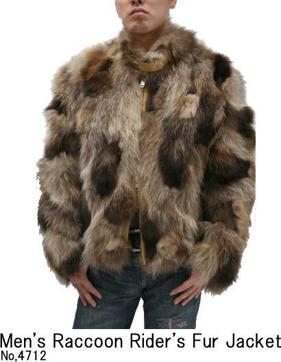 メンズファー毛皮