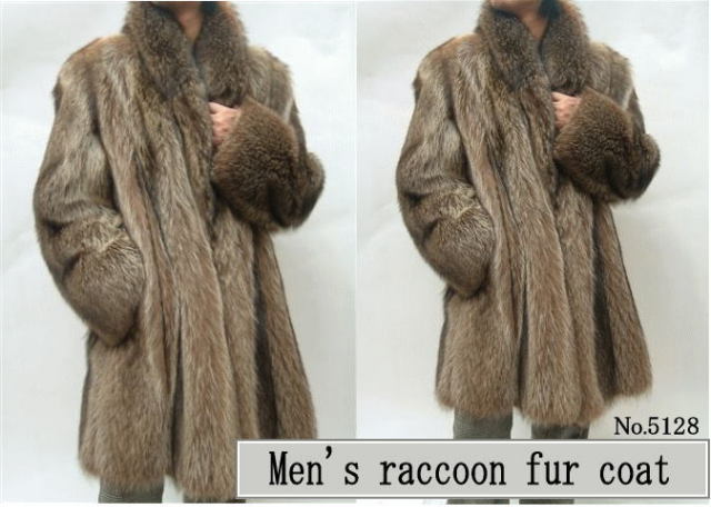 メンズファー毛皮
