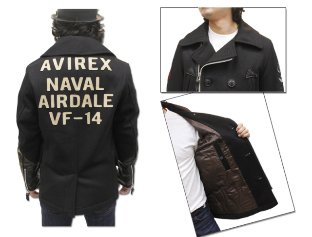 AVIREX メンズ アビレックス ミリタリージャケット NAVAL P-JKT 6102028