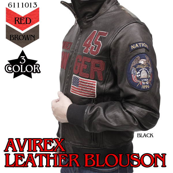AVIREX（アビレックス） アビレックス 革ジャンレザーブルゾンジャケット6111013