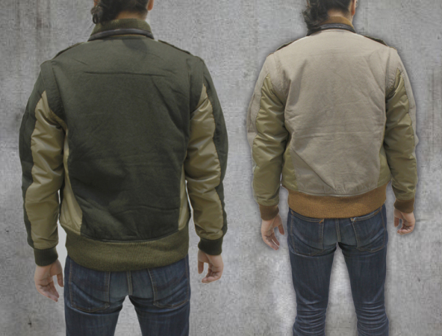 AVIREX L-2デタッチャブルスリーブジャケット6122039