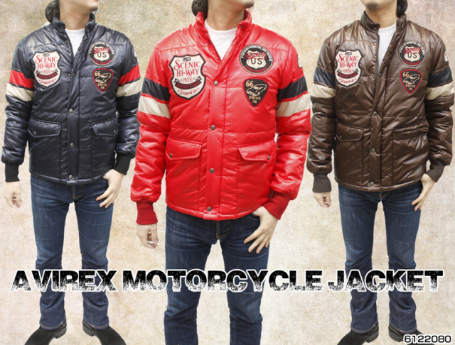 【メンズ AVIREXジャケット】AVIREX メンズ モーターサイクルジャケット 6122080《送料無料》
