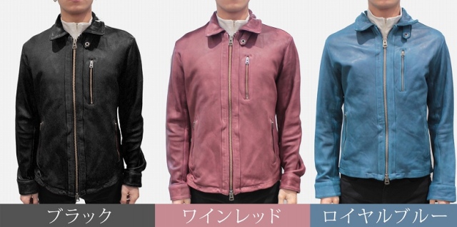 AVIREX ブラック シングルライダース レザージャケット羊革 Mサイズ  