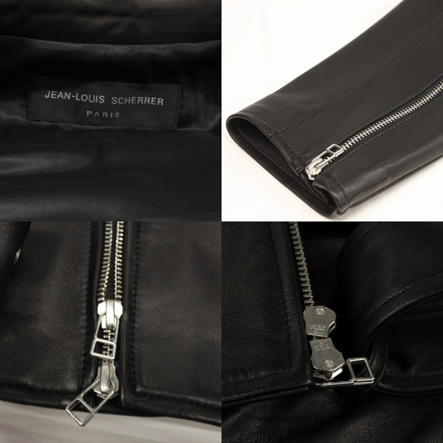 本革 ダブルライダースジャケット USタイプ メンズ ラムレザー