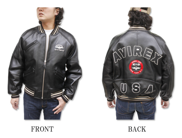 AVIREX アビレックス シープスキン 革ジャン レザージャケット 6181032 