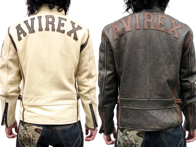 AVIREX アビレックス シングルライダースジャケット6191015