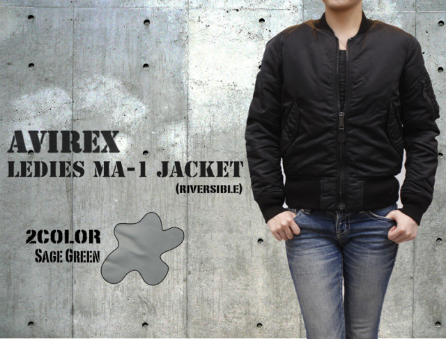 【レディース・AVIREX】アヴィレックスレディースMA-1ジャケット6202032