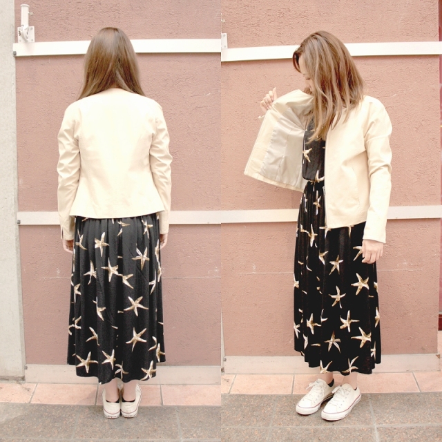 ラム革 レザージャケット ノーカラージャケット 本革ジャケット