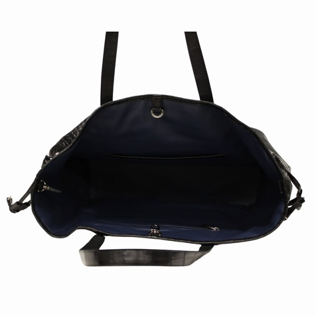 ブラック色 クロコダイル トートバッグ メンズ レディース 本革バッグ