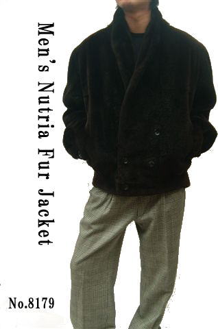 メンズファー毛皮