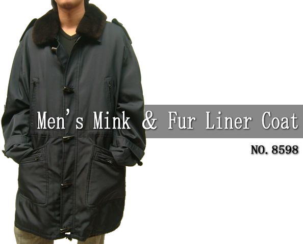 メンズファー毛皮