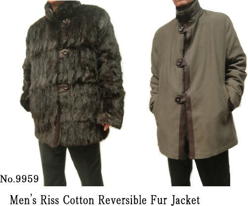 メンズファー毛皮