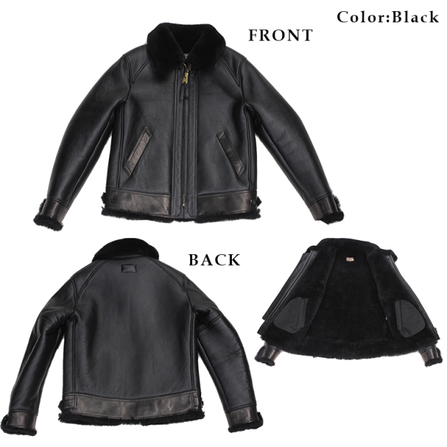 Y2LEATHER コロメール ムートンジャケット グリズリージャケット