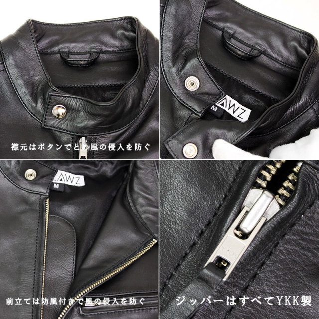 美品！FAST LANE 送り返し 牛革 ライダース オールドロッカーズ M 送料 