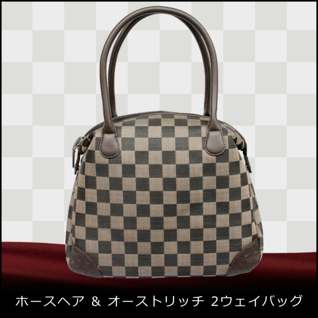 ２ウェイタイプのレディースバッグです。