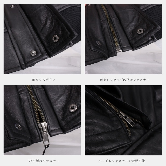 theory レザージャケット ラム革 本革 ダブルジップ ブルゾン【S】黒