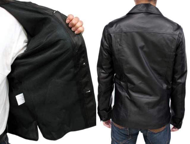 Y-2レザーシャツ　SS14