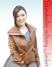 スタンドカラーミリタリージャケット2505