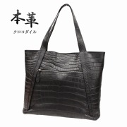 クロコダイル トートバッグ メンズ レディース 本革バッグ ワニ革  TB79