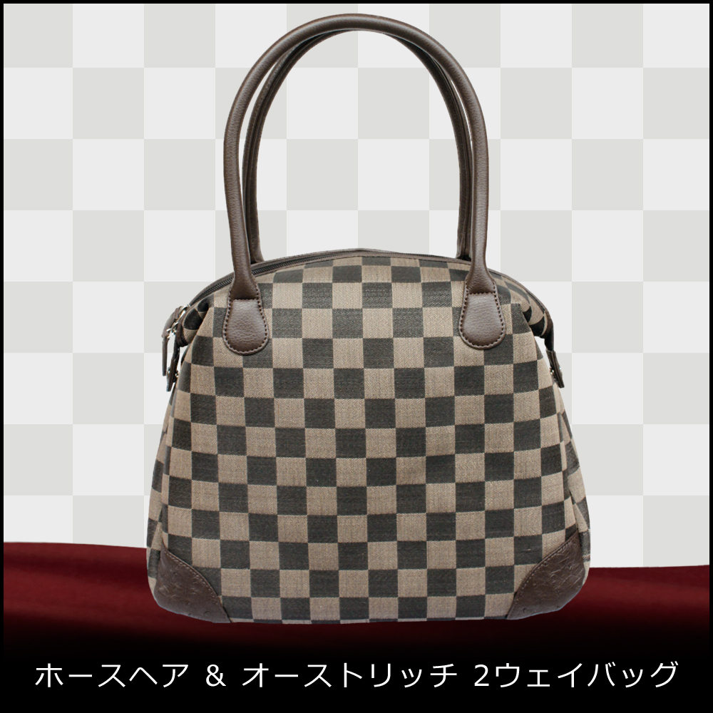 ２ウェイタイプのレディースバッグです。