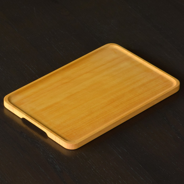 本榧角盆（小）