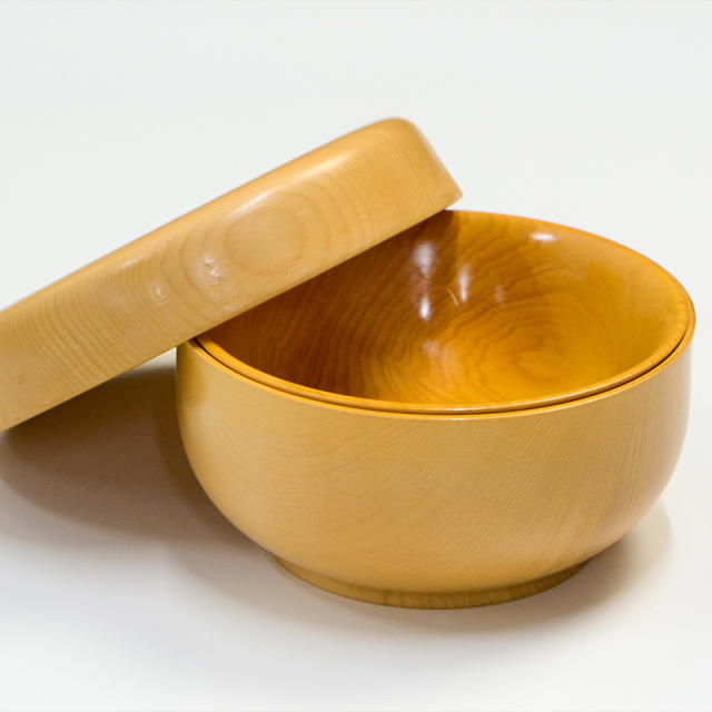 【訳あり】本榧三つ組入れ子椀