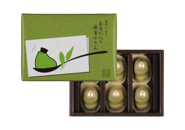 お気に入り抹茶プリン　6個入