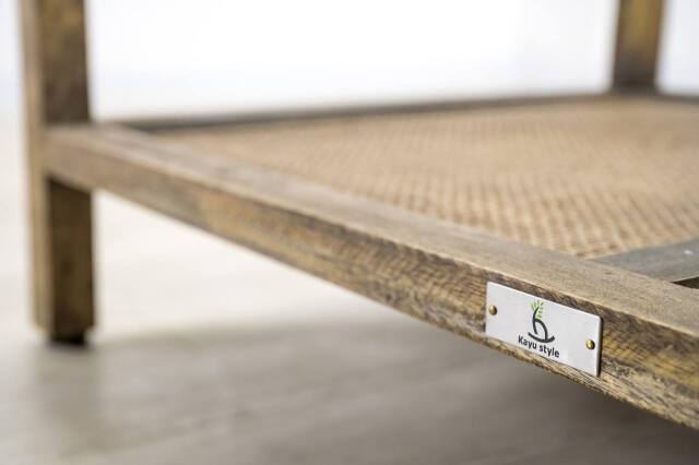 ウェビィング バードアイ コーヒーテーブル Kayu style 