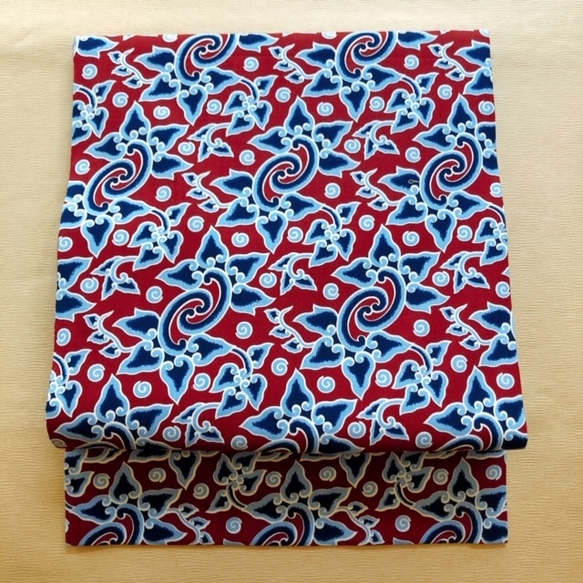 バティック（ジャワ更紗）製名古屋帯（BO001）