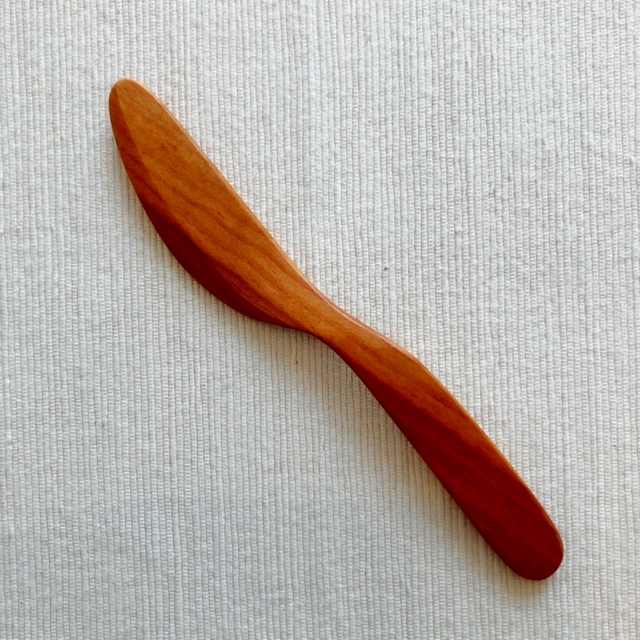 天然木・サウォ製　バターナイフ（WT013)