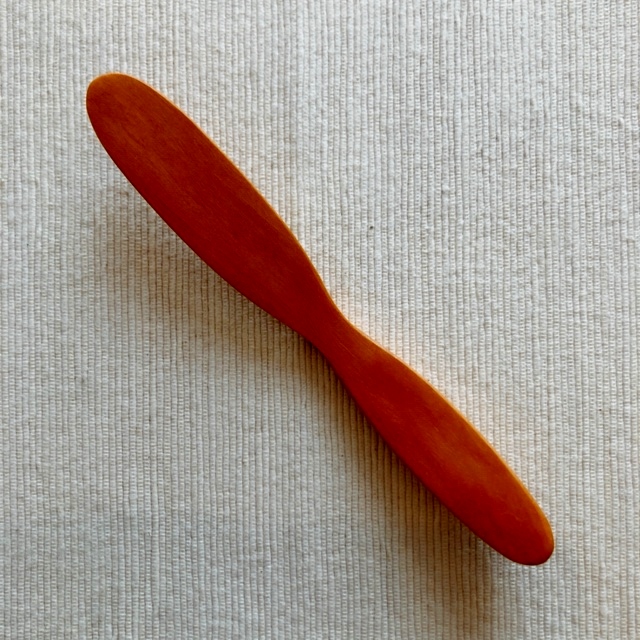 天然木・サウォ製　ジャム用へら（WT012)