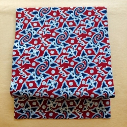 バティック（ジャワ更紗）製名古屋帯（BO001）