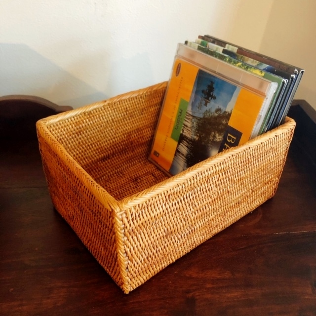 ハローキティ カオハナキティ 平成レトロ 籐風 編みカゴ 収納