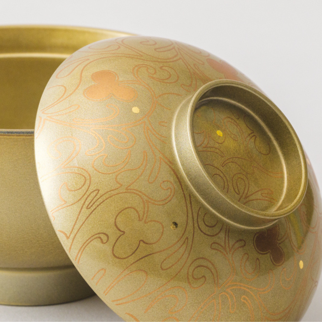 ≪婦人画報≫掲載商品/単品/雑煮椀　KIN（1）<迎春><kaze-ya style>KZ2677-1