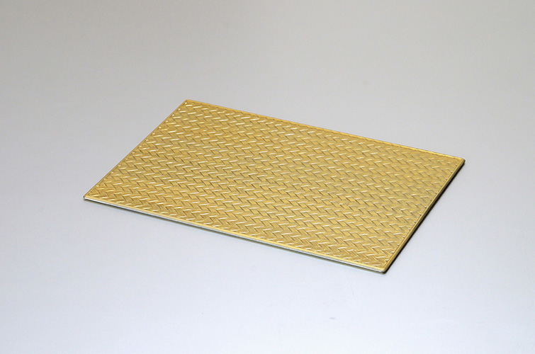 アジロゴールド長角プレート