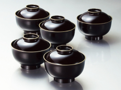 溜渕金雑煮椀揃(5)